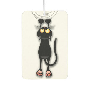 Cat funny Character Scratching Fabric Air Freshener