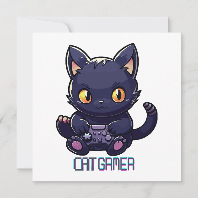 Cat Gamer (Front)