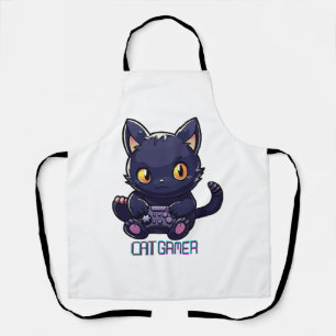 Cat Gamer Apron