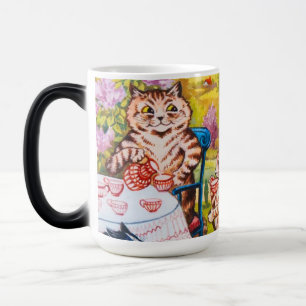 Cat Garden Party Magic Mug