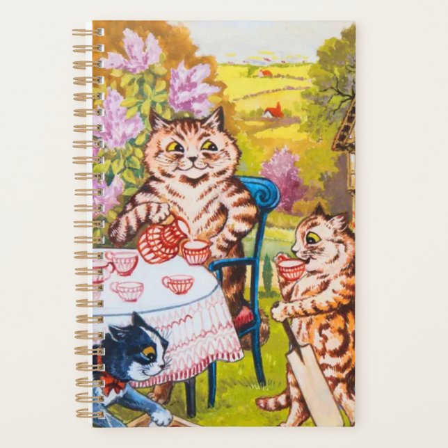 Cat Garden Party Planner (Front)