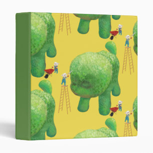 Cat Gardeners and Green Animal Bush Binder