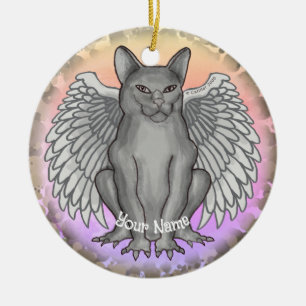 Cat Gargoyle ornement