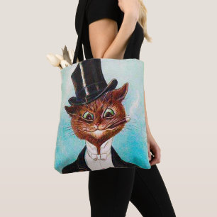 Cat Gentleman, Louis Wain Tote Bag