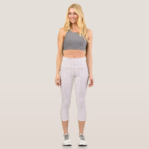Cat Gift   Cute Cat Pattern Seamless Background Capri Leggings