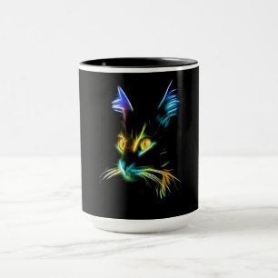 Cat Gift   The Cat Face Colorful Really Nice Mug