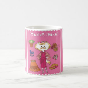 Cat girl coffee mug