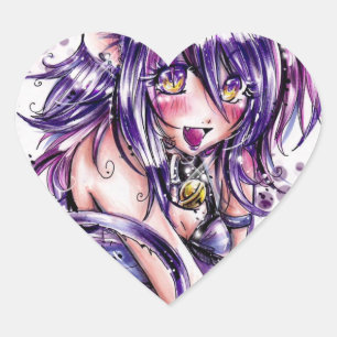 Cat Girl Sticker