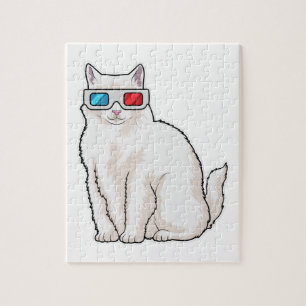 Cat Glasses Jigsaw Puzzle