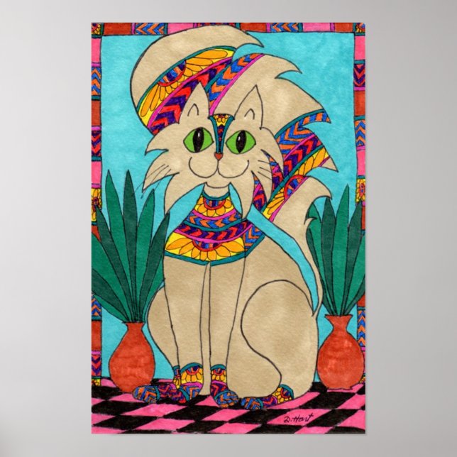 Cat Goddess Poster (Front)