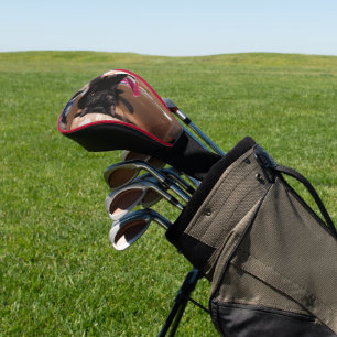 Cat  golf head cover