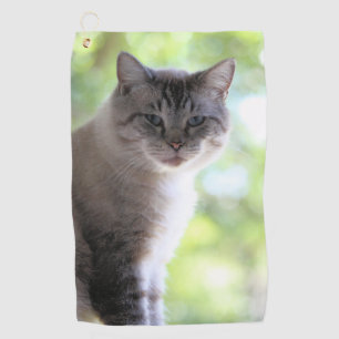 Cat Golf Towel