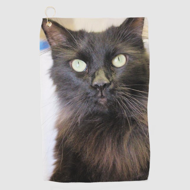 Cat Golf Towel (Front)