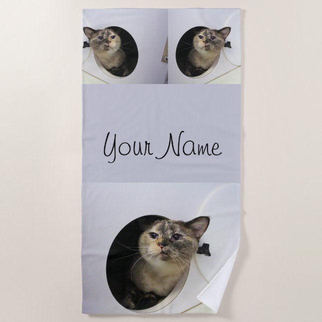 Cat Golf Towel (Front)