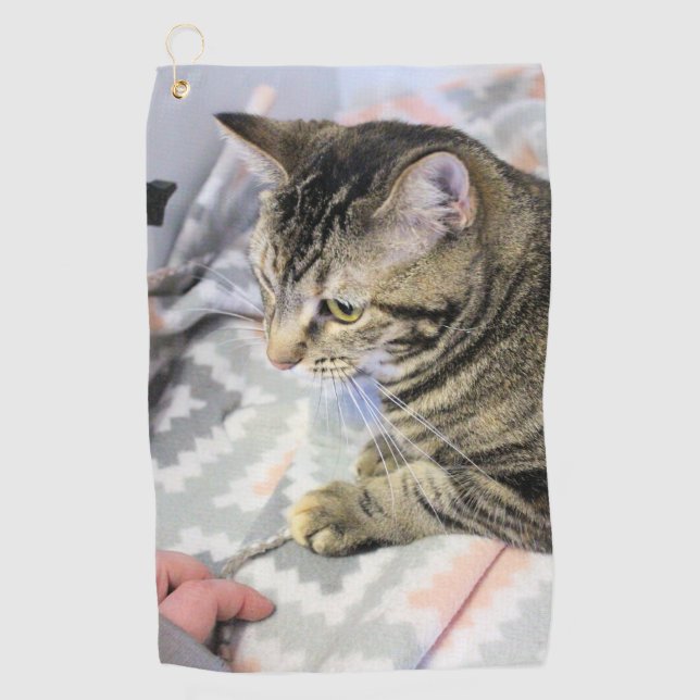 Cat Golf Towel (Front)