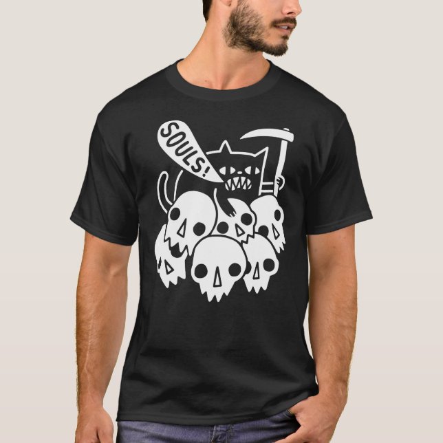 Cat Got Your Soul Classic T-Shirt (Front)