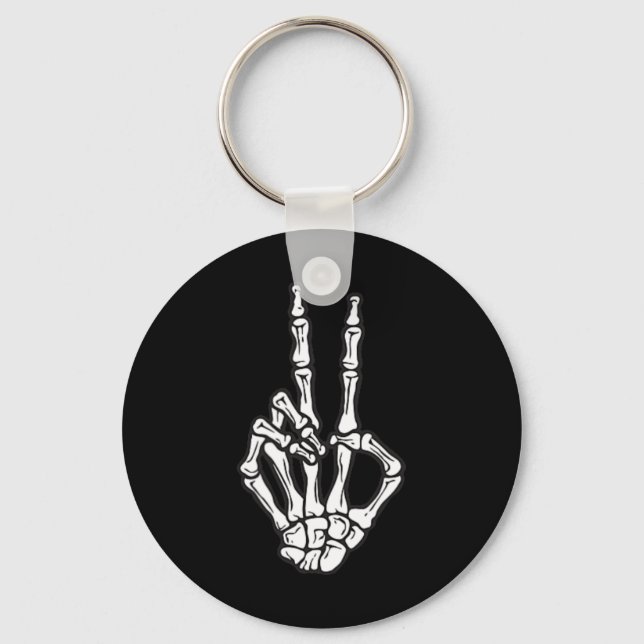 Cat Graphic  Keychain (Front)