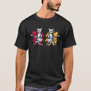 cat guitar guitarist cute T-Shirt