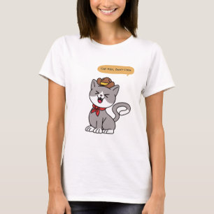 Cat Hair, Don’t Care Fur Parents T-Shirt