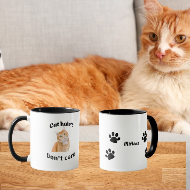 Cat hair don't care mug (Creator Uploaded)