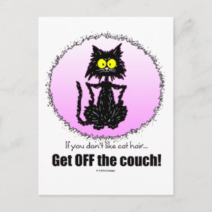 Cat Hair...Gifts for Cat Lovers Postcard