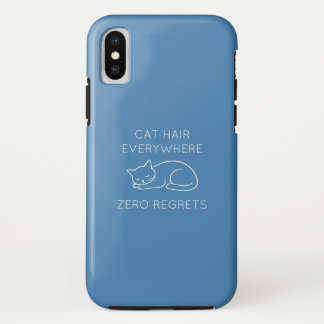 Cat hair zero regrets Case-Mate iPhone case