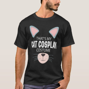 Cat Halloween Costume for a Lazy Cosplayer T-Shirt