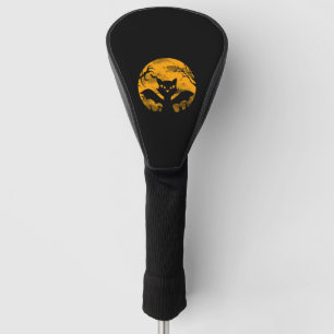 Cat Halloween Golf Head Cover