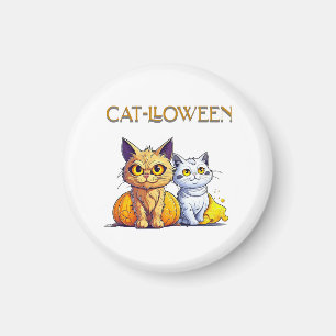 Cat Halloween  Magnet