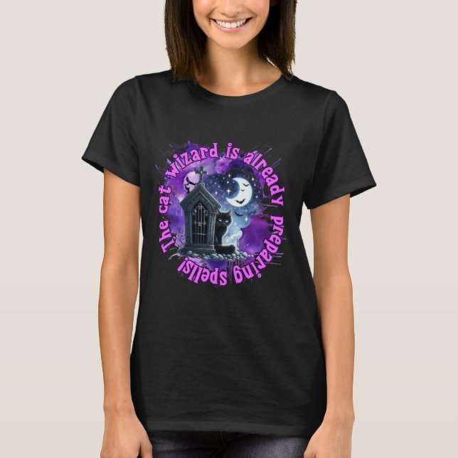 Cat Halloween Shirt  (Front)