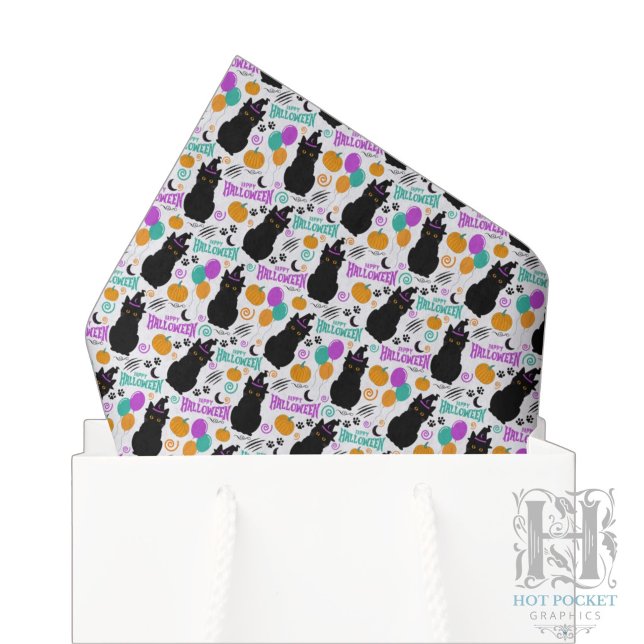 Cat Halloween Tissue Paper (Creator Uploaded)