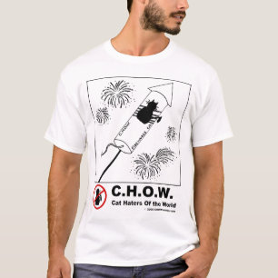 Cat Haters Fireworks T-shirt