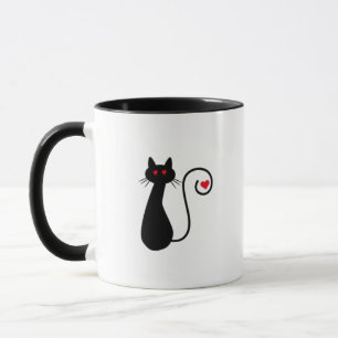 Cat Heart Mug