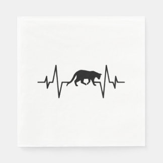 cat heartbeat  napkin