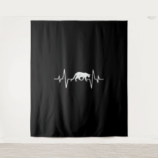 cat heartbeat tapestry