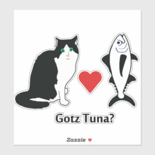 Cat Hearts Tuna Fish, Cat Joke
