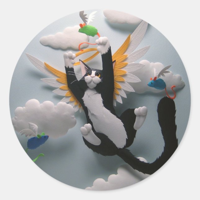 Cat Heaven Stickers (Front)