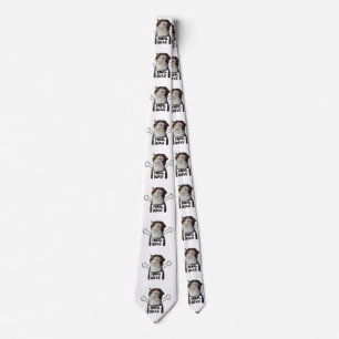 Cat Holding Free Hugs Sign Tie