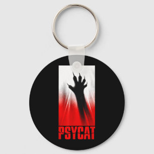 Cat Horror Movie Keychain