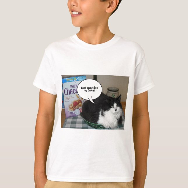 Cat Humour T-Shirt (Front)