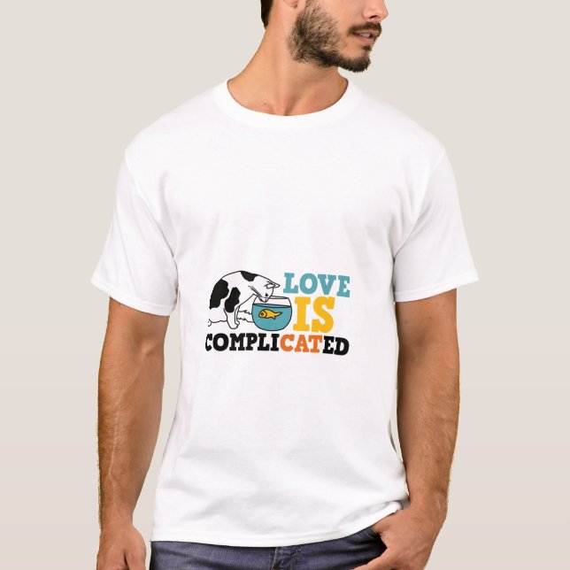 Cat Humour T shirt (Front)