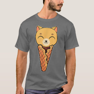 Cat Ice Cat Mom Cat Lovers Cat Girlfriend Funny Ca T-Shirt