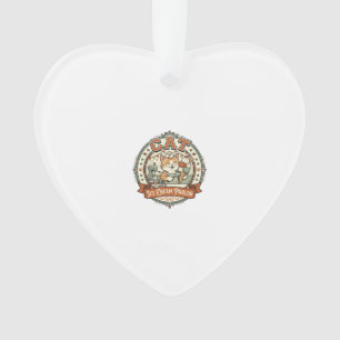 Cat Ice Cream Parlour Cat Ice Cream Parlour Cat Vi Ornament