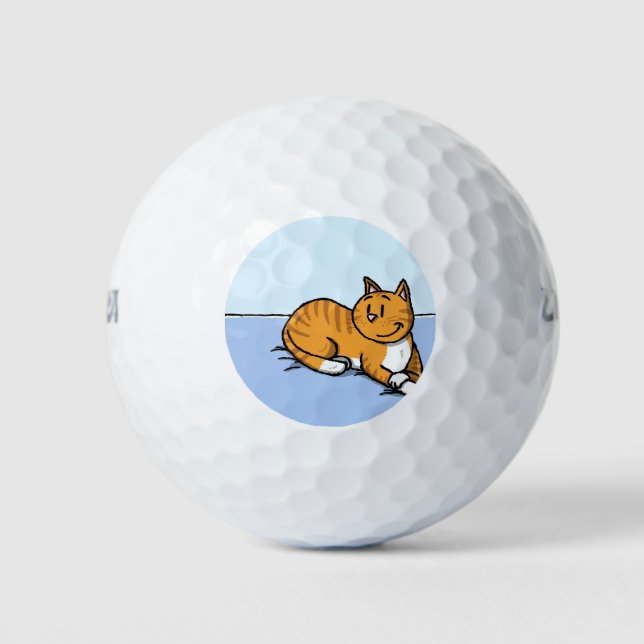 Cat image 😺 golf ball ⛳ (Front)