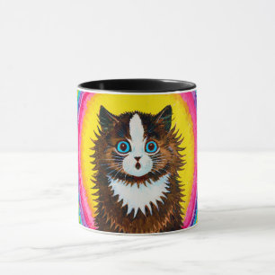 Cat in a Rainbow, Louis Wain Mug