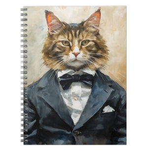 Cat in a Suit Notebook