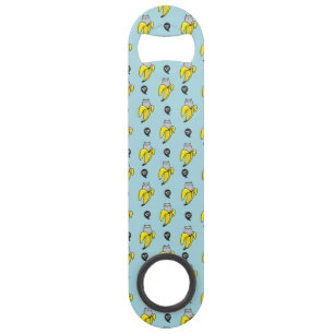 Cat in banana bar key