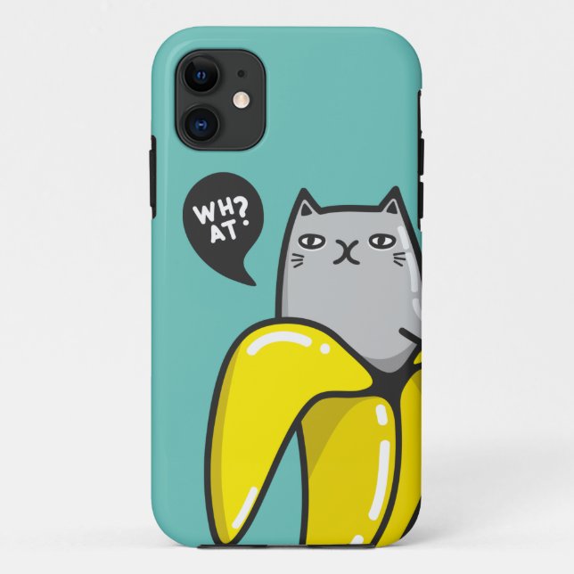 Cat in banana Case-Mate iPhone case (Back)