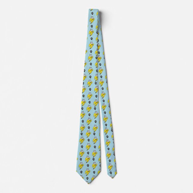 Cat in banana tie (Front)