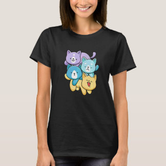 Cat In Cat With Cat Together Cats T-Shirt